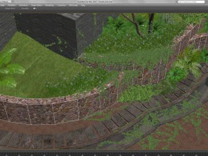 garden for house 3D Model
