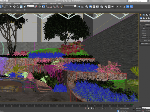 garden for house 3D Модель