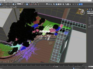 garden for house 3D Модель