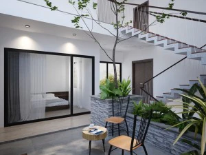 giardino dell'atrio Modello 3D