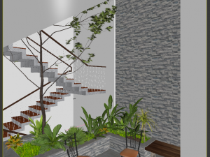 lobby garden 3D Model