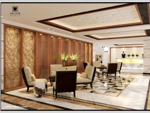 हॉल रेस्तरां 3D मॉडल