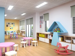 kids classroom 3D Модель