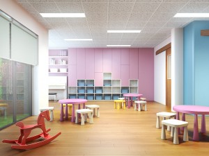 kids classroom 3D Model
