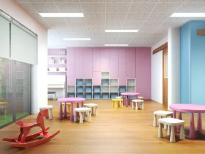 kids classroom 3D Model