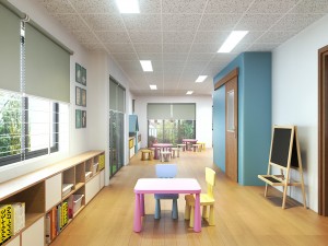 kids classroom 3D Model
