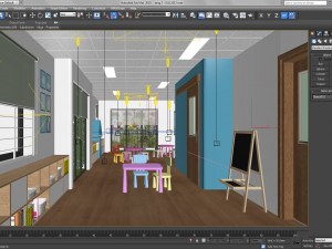 kids classroom 3D Model