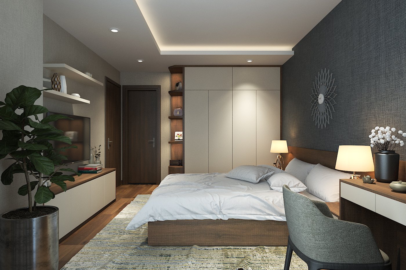 Bedroom Simple 3d Model In Bedroom 3dexport