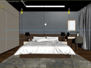 bedroom simple 3D मॉडल