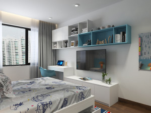 boyroom blue Modelo 3D