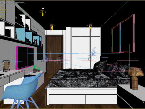 boyroom blue Modelo 3D