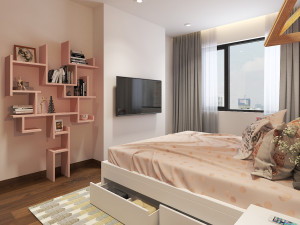 girlroom pink 3D 모델