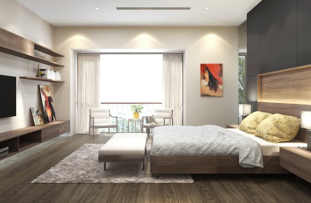bedroom villa - dressing room villa 3D मॉडल .c4d .max .obj .3ds .fbx .stl .blend 