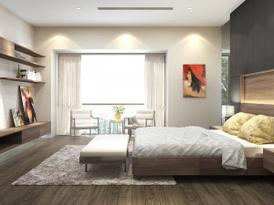 bedroom villa - dressing room villa 3D मॉडल