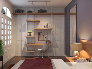 bedroom tropical 3D मॉडल