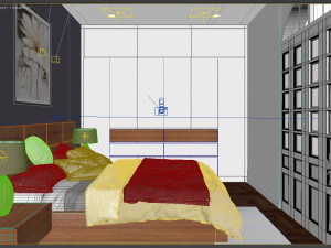 bedroom tropical 3D मॉडल