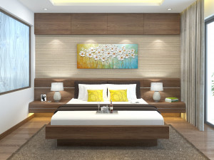 bedroom modern 3D मॉडल