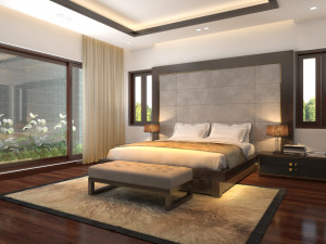 bedroom villa 3D मॉडल