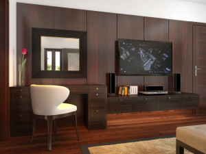 bedroom villa 3D मॉडल