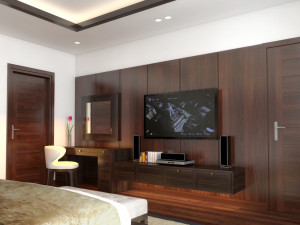 bedroom villa 3D मॉडल