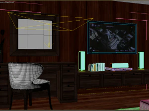 bedroom villa 3D Model