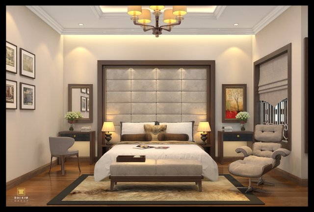 bedroom tradition 3D मॉडल .c4d .max .obj .3ds .fbx .stl .blend 