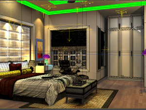 शयनकक्ष परंपरा 3D मॉडल