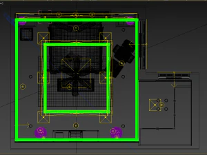 शयनकक्ष परंपरा 3D मॉडल