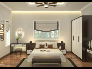 quarto tropical Modelo 3D