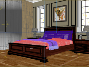 bedroom classical 3D Model