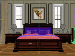 bedroom classical 3D Model