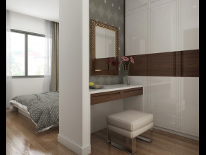 bedroom simple Modèle 3D