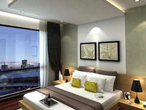 bedroom apartment 3D मॉडल