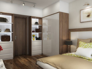 bedroom villa 3D मॉडल