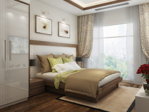 bedroom villa 3D मॉडल