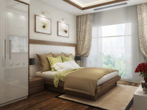 bedroom villa 3D Model