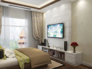 bedroom villa 3D Model