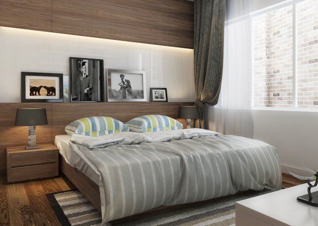 bedroom young 3D मॉडल .c4d .max .obj .3ds .fbx .stl .blend 