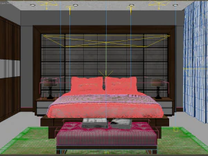 bedroom tradition 3D Model