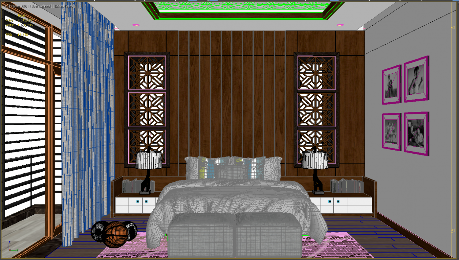 Стильный интерьер. P room. Визуализация интерьера. Стильный интерьер. P room.