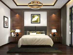 bedroom tropical 3D Model