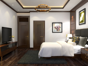 bedroom tropical 3D Model