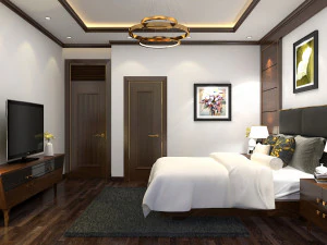 bedroom tropical 3D Model