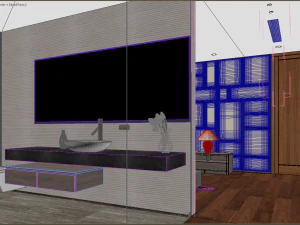 bedroom villa house 3D Model