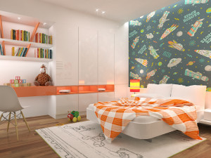 bedroom children 3D मॉडल
