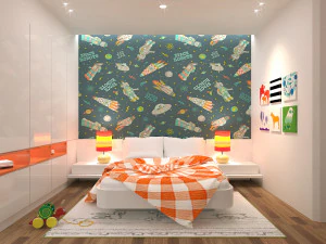 bedroom children 3D Model