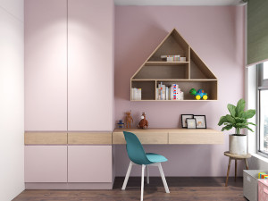children bedroom minimalism 3D मॉडल
