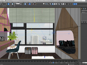 children bedroom minimalism 3D मॉडल