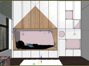 children bedroom minimalism 3D मॉडल
