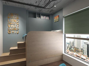 어린이 침실 스타일 3D 모델